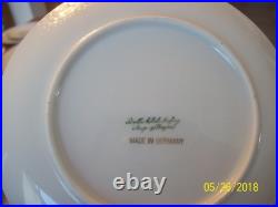 Porzellanfabrik Arzberg Bayern 65 Piece Group Porcelain China PInk & Blue Floral