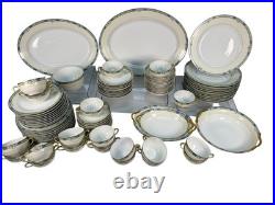 Pre-WWII Noritake China Duluth Pattern Estate Dinnerware Service Massive VTG