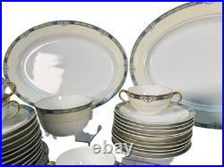 Pre-WWII Noritake China Duluth Pattern Estate Dinnerware Service Massive VTG