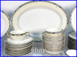Pre-WWII Noritake China Duluth Pattern Estate Dinnerware Service Massive VTG