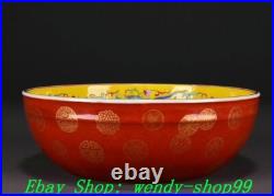QIanlong Marked Yellow Colour Enamel Porcelain Gilt Lotus writing-brush washer QIanlong Marked Yellow Colour Enamel Porcelain Gilt Lotus writing-brush washer