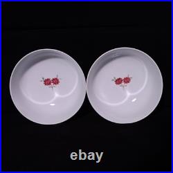 Qing famille rose porcelain bowl with gold-painted flower and bird patterns Qing famille rose porcelain bowl with gold-painted flower and bird patterns