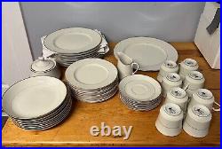 ROYAL LIMITED Golden Ivory Fine China, Set of 8