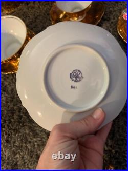 RW 1940-1949 gold china tea set, great condition, no chips or cracks RW 1940-1949 gold china tea set, great condition, no chips or cracks