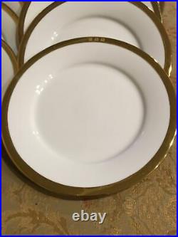Ralph Lauren China Academy Gold Dinner Plate Set of 8