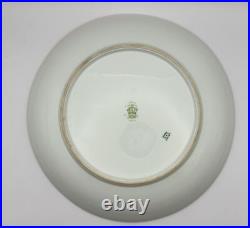 Rare Hand-Painted Limoges Floral Plate with Gold Accents by Artist J. Barin