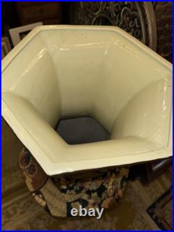 Rare Large China Gold Paint HandPainted Porcelain Antique Vase Stunning