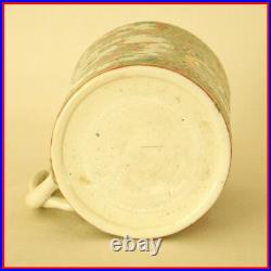 Rare Miniature Chinese Export Rose Medallion Porcelain Mug! Gold Ground