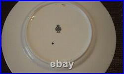 Rare Pattern Minton China Hand Painted Gold Porcelain Dinner Plate H3457 England