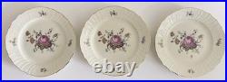 Rare! Royal Copenhagen Denmark Floral Salad/Luncheon Plates Gold Trim Set of 10 Rare! Royal Copenhagen Denmark Floral Salad/Luncheon Plates Gold Trim Set of 10