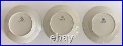 Rare! Royal Copenhagen Denmark Floral Salad/Luncheon Plates Gold Trim Set of 10 Rare! Royal Copenhagen Denmark Floral Salad/Luncheon Plates Gold Trim Set of 10