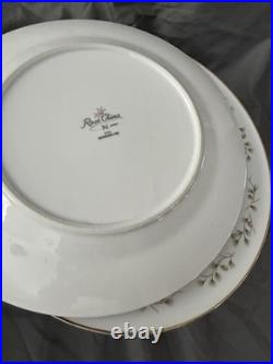 Rose China Japan Fine China Service For 12, Gold Leaf Design