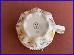 Rose Porcelain 9pcs Coffee set LENKA, handmade and decorated by 24 carat gold