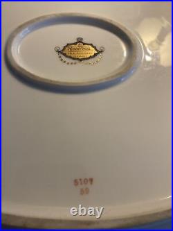 Rosenthal EMINENCE #5107 Cobalt Blue & Gold Laurel Oval 11.25 x15 Platter NICE