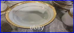 Royal Gallery Gold Buffet Service for 12 1991 New