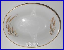 Royal Jackson Porcelain China Angelus withGold Oval Vegetable Bowl