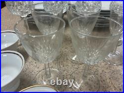 Royal Kent Porcelain China Set of 8 Rose Gold