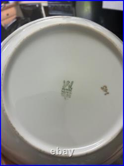 Royal Kent Porcelain China Set of 8 Rose Gold