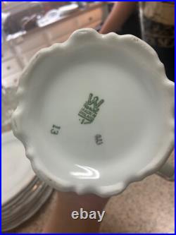 Royal Kent Porcelain China Set of 8 Rose Gold