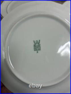 Royal Kent Porcelain China Set of 8 Rose Gold