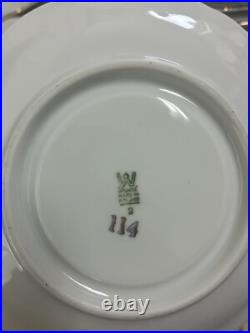 Royal Kent Porcelain China Set of 8 Rose Gold