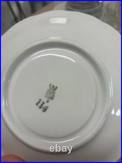 Royal Kent Porcelain China Set of 8 Rose Gold