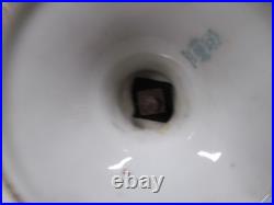 Royal Kinran Nippon cabbage rose mums vase Pitcher Urn thick gold