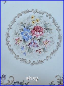 Royal Standard Fine China Pink & Blue Floral Design 20 Piece Dinnerware Grouping Royal Standard Fine China Pink & Blue Floral Design 20 Piece Dinnerware Grouping