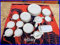 Royalton China Co. Japan Translucent Porcelain Golden Elegance 31 pieces