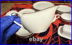 Royalton China Co. Japan Translucent Porcelain Golden Elegance 31 pieces