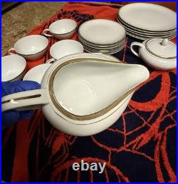 Royalton China Co. Japan Translucent Porcelain Golden Elegance 31 pieces