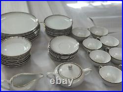 Royalton Golden Elegance Translucent Porclain China Full Set