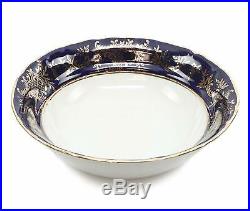 Royalty Porcelain 49-pc Banquet Dinnerware Set for 8, 24K Gold Bone China