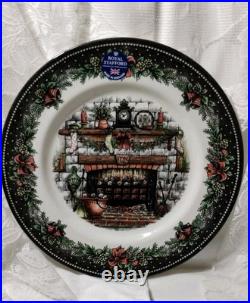 Sanderson 4 LUXURY PORCELAIN DINNER PLATES blue gold rim Asian Bird 11.25 NEW Sanderson 4 LUXURY PORCELAIN DINNER PLATES blue gold rim Asian Bird 11.25 NEW