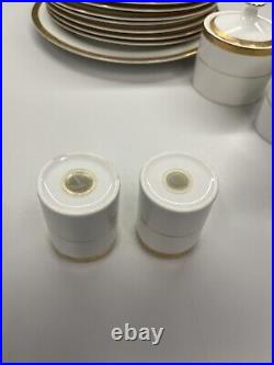 Sango 8453 vintage china set in Empress Gold for 8 people Serving set (49 piece)
