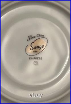 Sango Empress Gold Fine Porcelain China Dishware