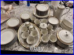 Seizan GOLD Fine China Set of 76 pieces