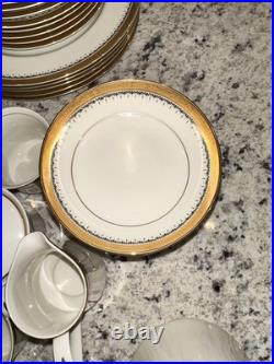 Seizan GOLD Fine China Set of 76 pieces