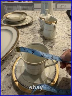 Seizan GOLD Fine China Set of 76 pieces