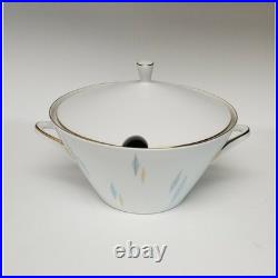 Seltmann Weiden Bavaria Monika Vintage Gold Rims Rare 64 PC Dinnerware China Set
