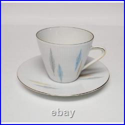 Seltmann Weiden Bavaria Monika Vintage Gold Rims Rare 64 PC Dinnerware China Set