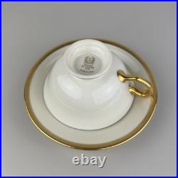 Service for 4 LENOX China Tuxedo Gold Trim 5-pc Place Settings 20 Pcs Tea Cups