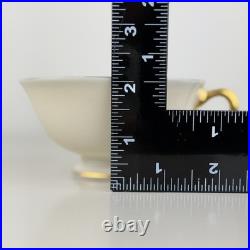 Service for 4 LENOX China Tuxedo Gold Trim 5-pc Place Settings 20 Pcs Tea Cups