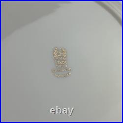 Service for 4 LENOX China Tuxedo Gold Trim 5-pc Place Settings 20 Pcs Tea Cups