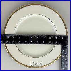 Service for 4 LENOX China Tuxedo Gold Trim 5-pc Place Settings 20 Pcs Tea Cups