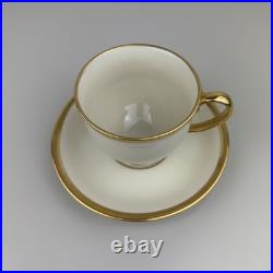 Service for 7 LENOX China Tuxedo Gold Trim 5-pc Place Settings 35 Pcs