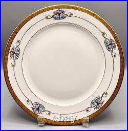 Set 12 Rosenthal Selb Bavaria Pickard China Gold Encrusted Porcelain Plates