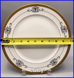 Set 12 Rosenthal Selb Bavaria Pickard China Gold Encrusted Porcelain Plates