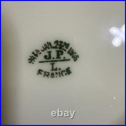 Set Of 12 Limoges JPL / Elite William Lycett Decorated Heavy Gilded Minty 1906