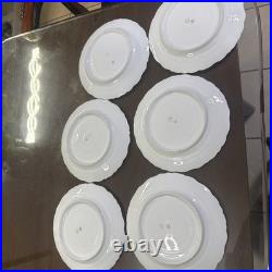 Set Of 12 Limoges JPL / Elite William Lycett Decorated Heavy Gilded Minty 1906